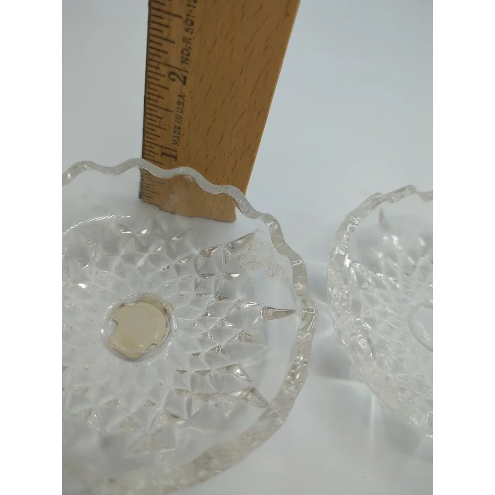 Zajecar 24% Lead Crystal Trinket Box Round Covered Dish 3.5